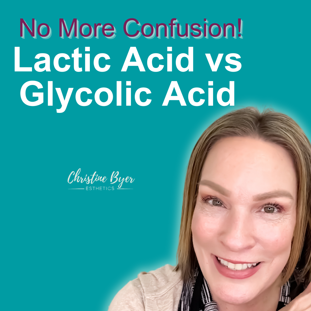 No More Confusion! Lactic Acid vs Glycolic Acid Christine Byer Esthetics No More Confusion! Lactic Acid vs Glycolic Acid Christine Byer Esthetics
