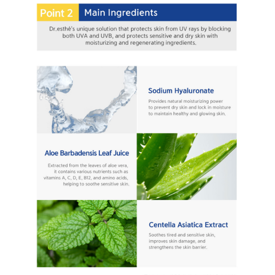 Dr esthé Sun Protection Cream SPF 50