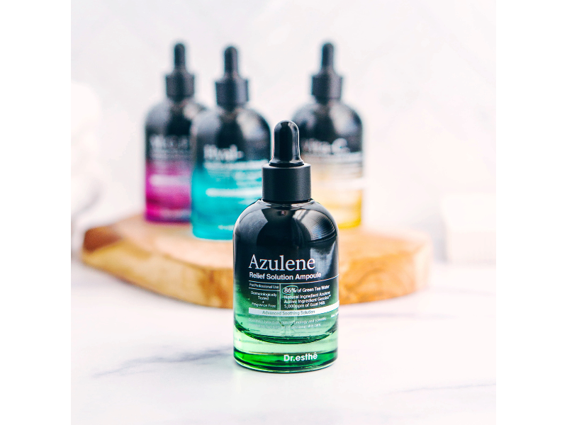 Dr esthé Auzulene Relief Solution with others