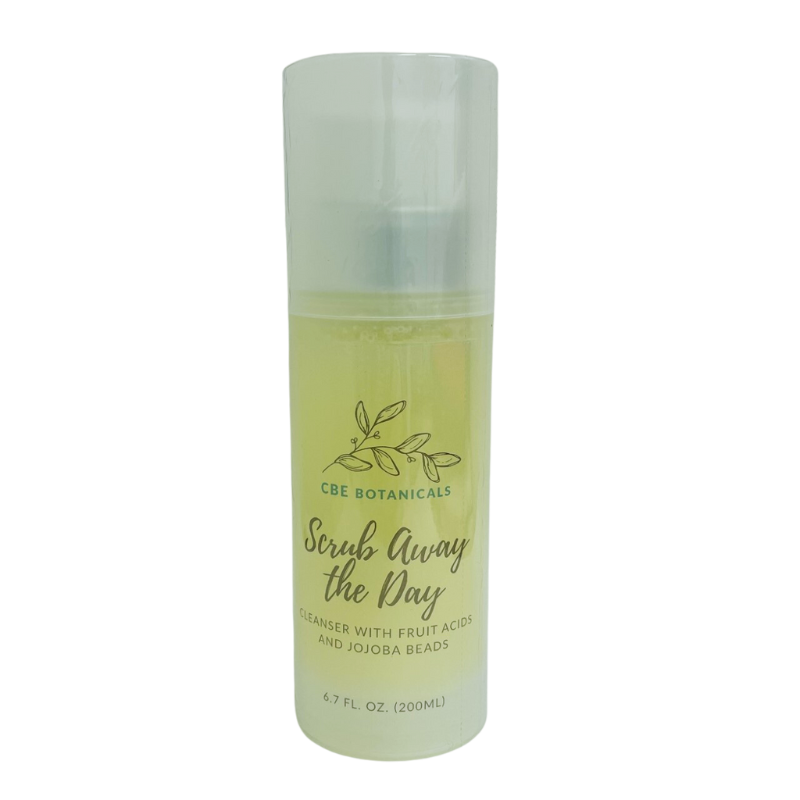 CBE Botanicals Scrub Away the Day Cleanser front