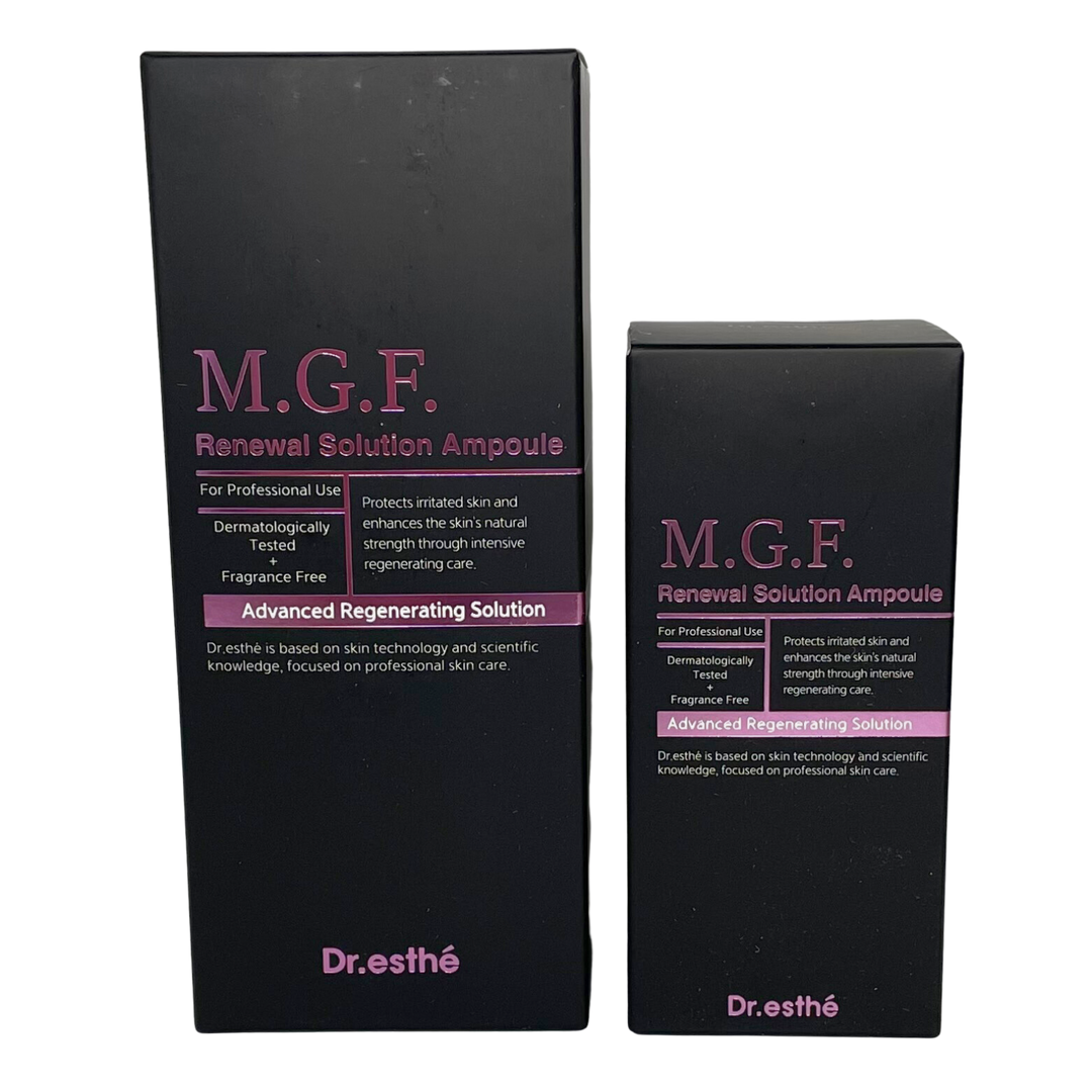 Dr Esthé MGF Renewal Solution boxes
