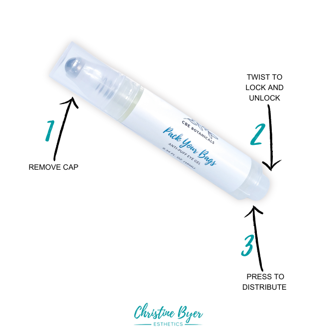 CBE Botanicals Pack Your Bags Anti-Puff Eye Gel