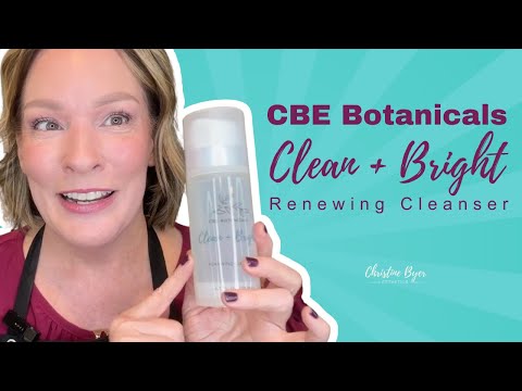 CBE Botanicals Clean + Bright Cleanser
