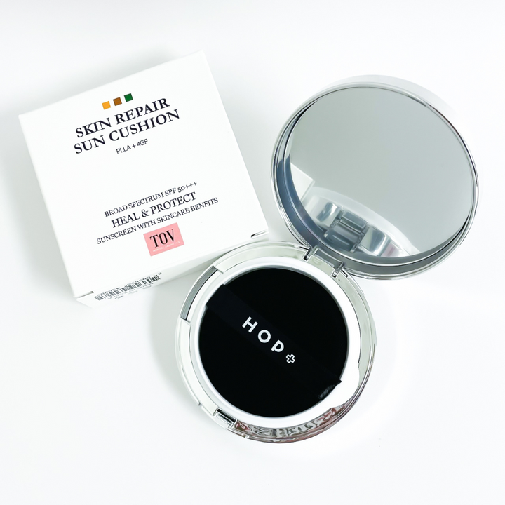 HOUSE OF PLLA® HOP+ Skin Repair Sun Cushion open