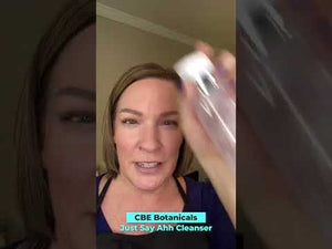 video of CBE Botanicals Just Say Ahh Revitalizing Cleanser