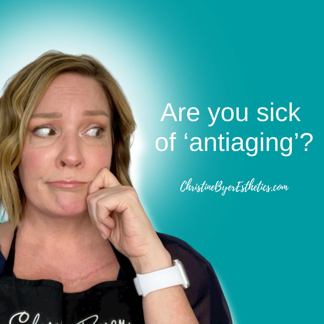 Do you find the term ‘antiaging’ offensive?