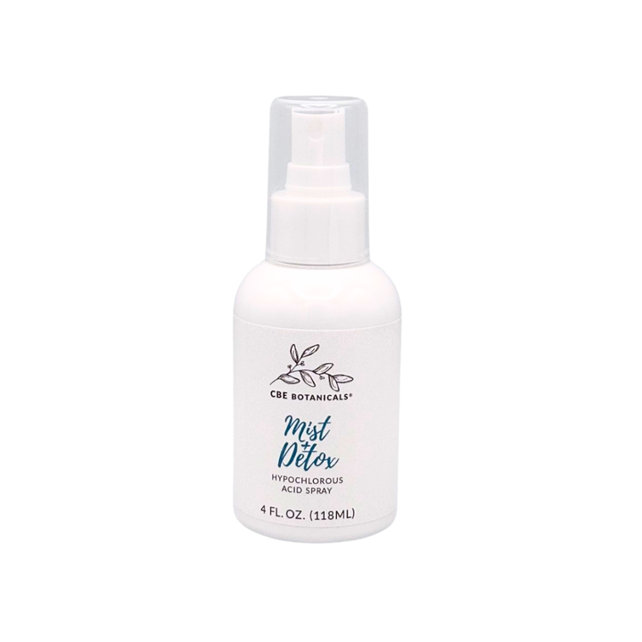 CBE Botanicals Mist + Detox - Hypochlorous Acid Spray