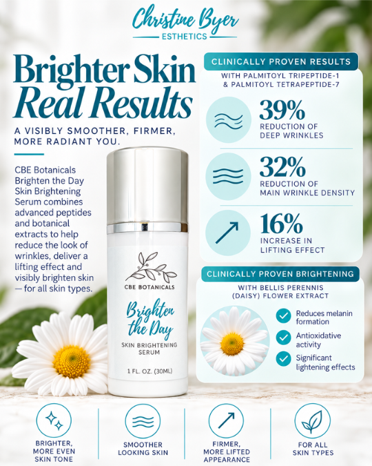 CBE Botanicals Brighten the Day - Skin Brightening Serum