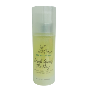 CBE Botanicals Scrub Away the Day Cleanser front