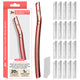 Jia Dermaplane Facial Metal Razor - Rose Gold