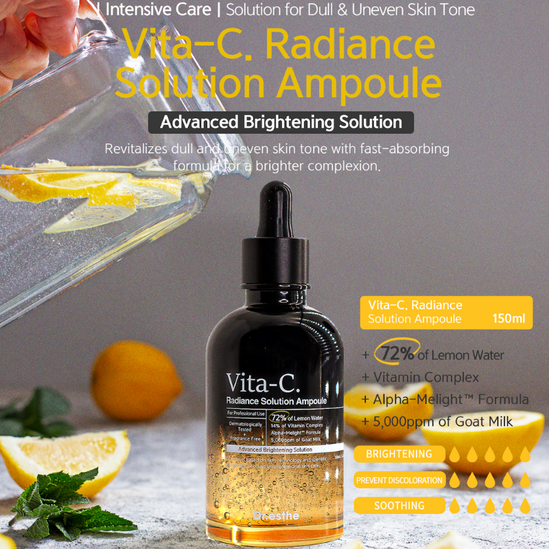 Dr Esthé Vita-C Radiance Solution Ampoule description