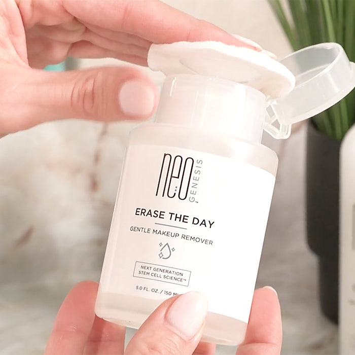 NeoGenesis Erase the Day Gentle Makeup Remover open