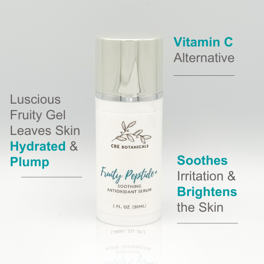 CBE Botanicals Fruity Peptide + Soothing Antioxidant Serum