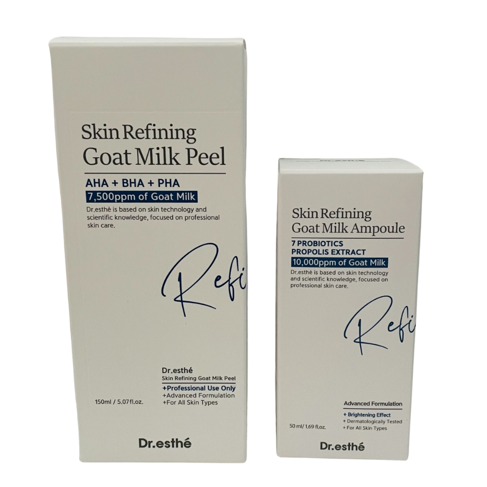 Dr esthé Goat Milk Peel & Ampoule Set