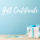 Anytime Gift Certificate