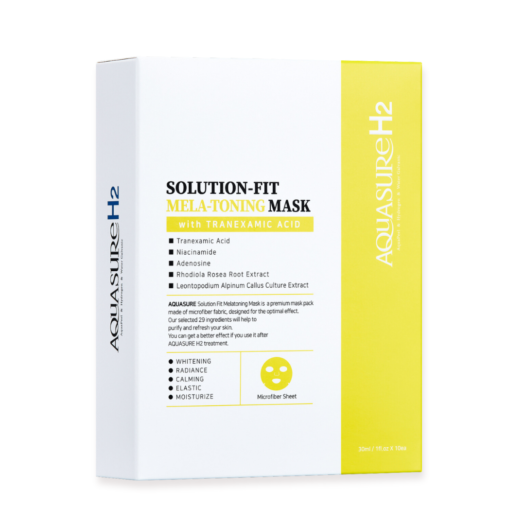 Solution Fit Mela-Toning Mask by Aquasure H2 box