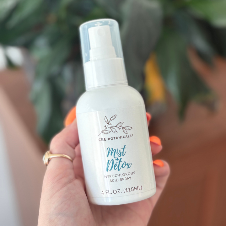 CBE Botanicals Mist + Detox - Hypochlorous Acid Spray