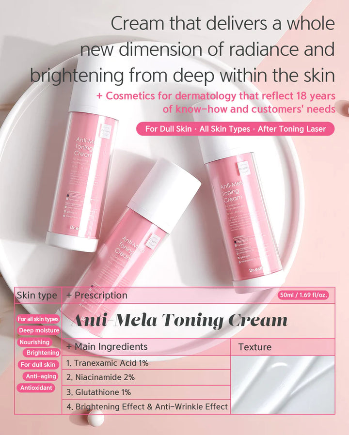 Dr esthé Anti-Mela Toning Cream 50mL