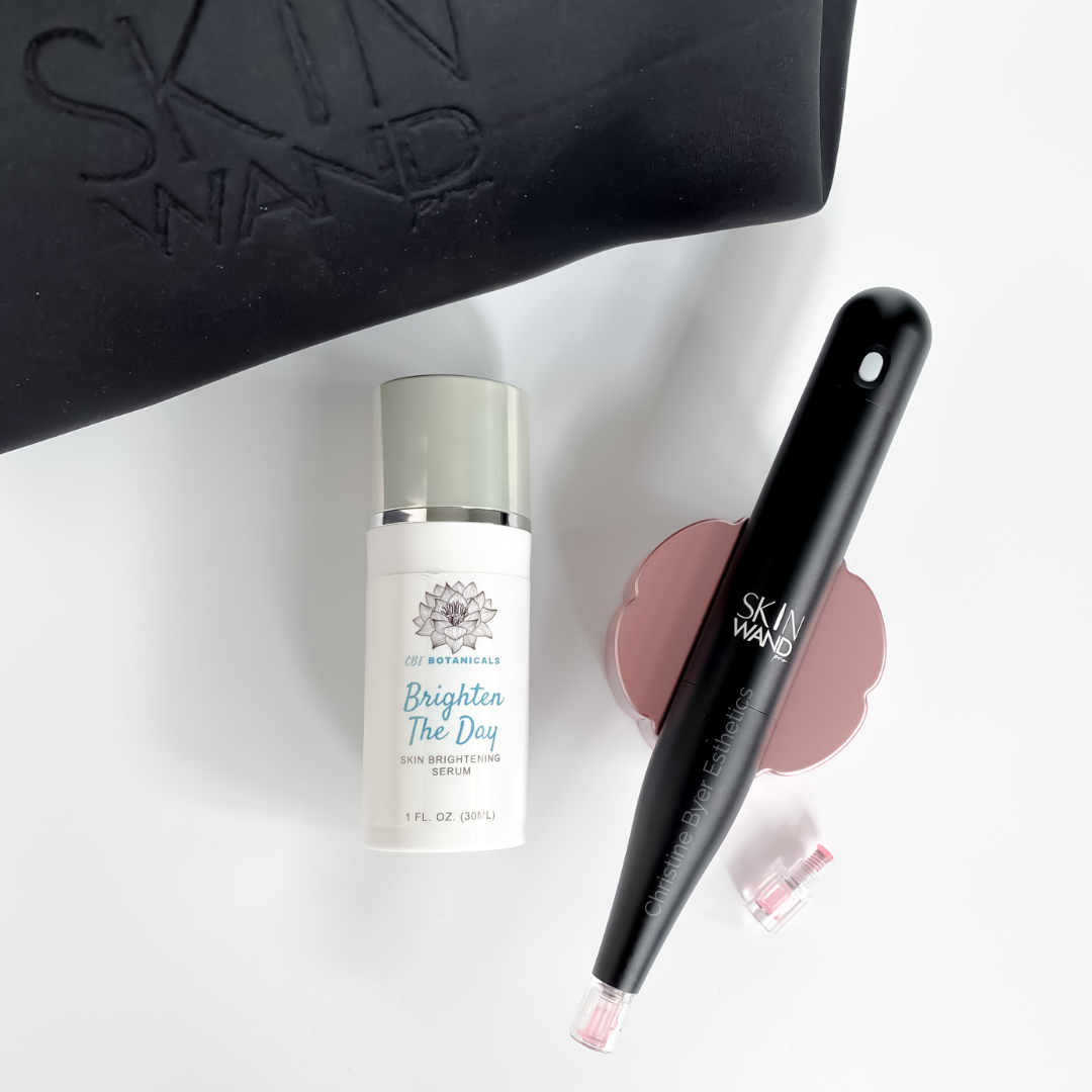 Skin Wand Pro and Brighten the Day Serum