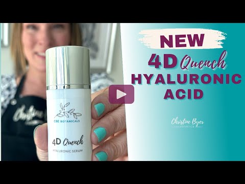 CBE Botanicals 4D Quench Hyaluronic Serum