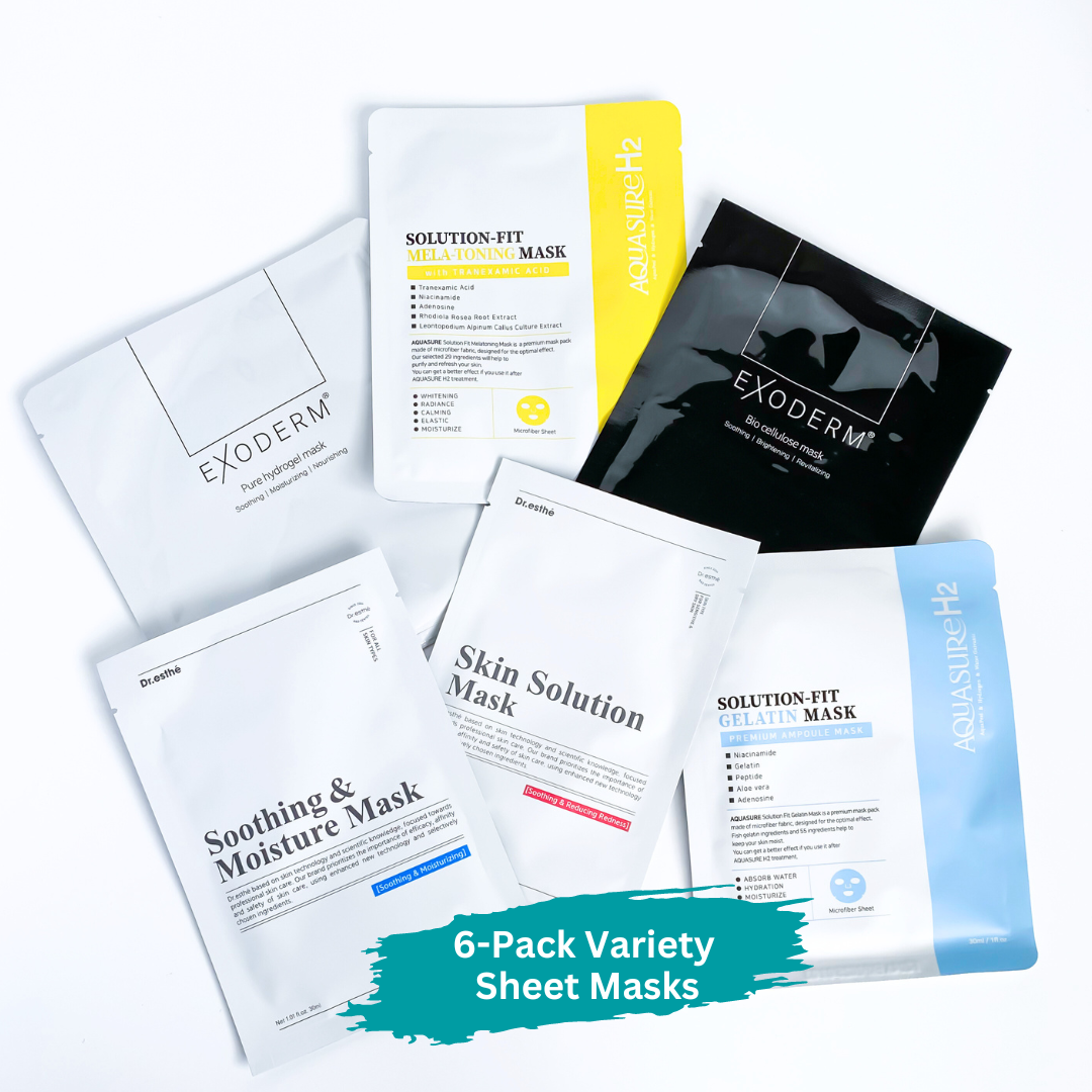 Korean Sheet Mask Variety Pack Christine Byer Esthetics