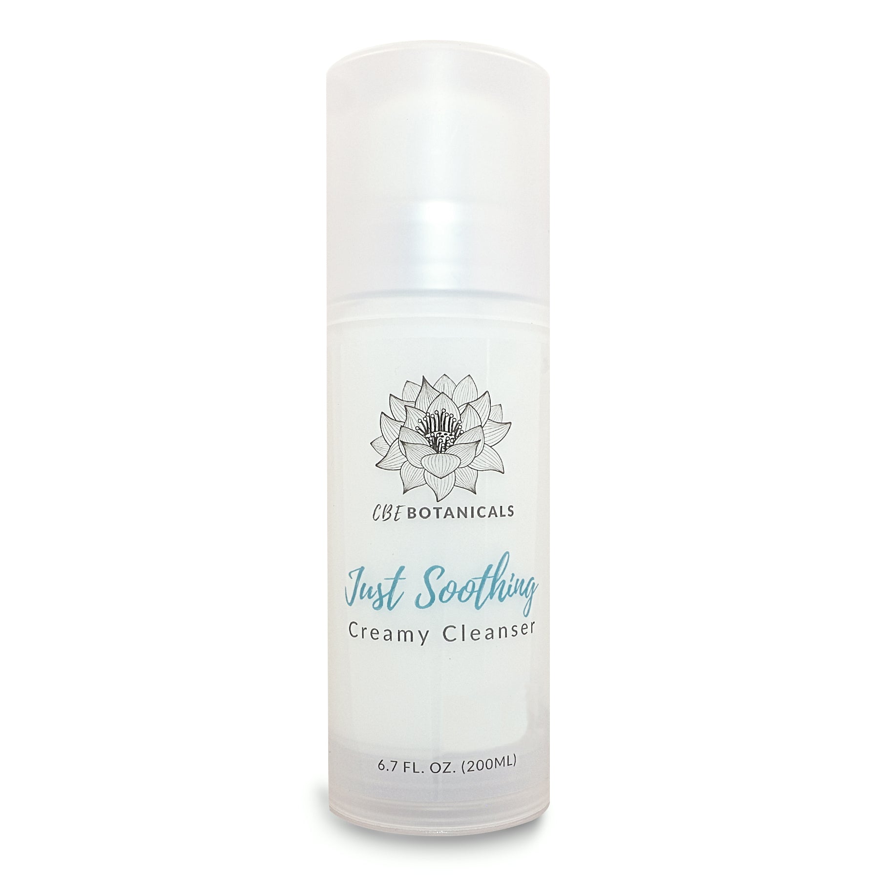 CBE Botanicals Just Soothing - Creamy Cleanser front