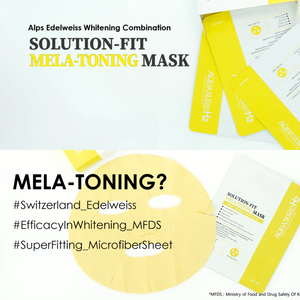 Solution Fit Mela-Toning Mask by Aquasure H2 specs