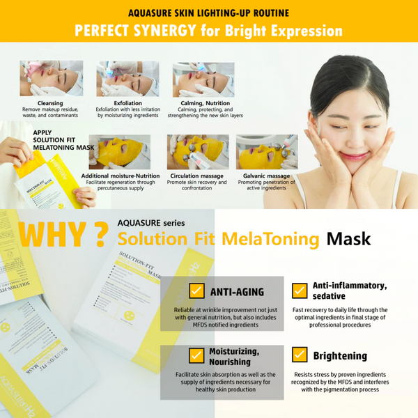 Solution Fit MelaToning Mask by Aquasure H2 (Box of 10) Christine