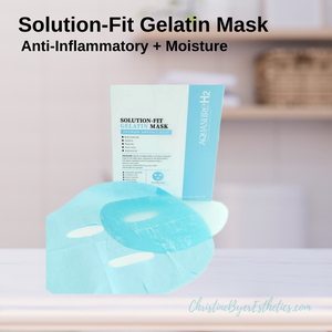Solution-Fit Gelatin Mask (Aquasure H2 Treatment) showing mask