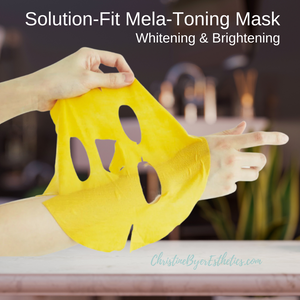 Solution Fit Mela-Toning Mask by Aquasure H2 showing full mask