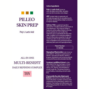 HOUSE OF PLLA® HOP+ Pilleo Skin Prep - 100mL ingredients